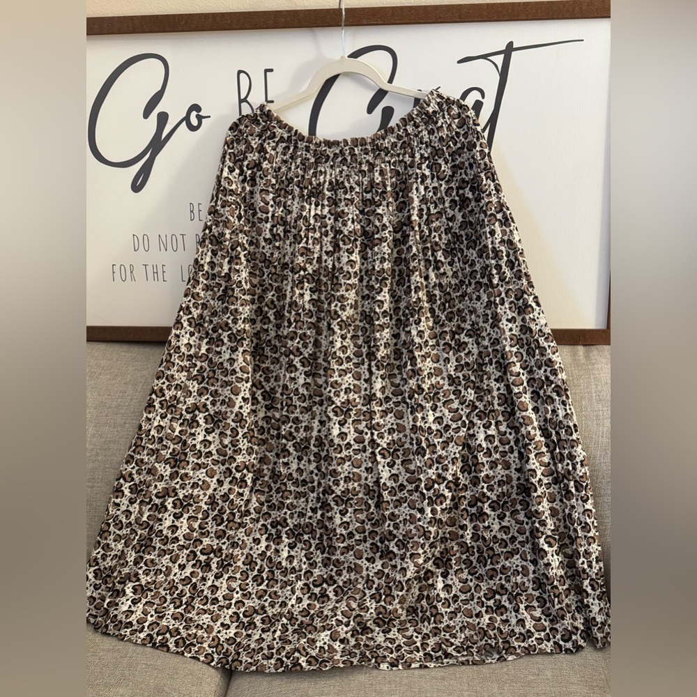 imPRESS Animal Print A-Line Skirt